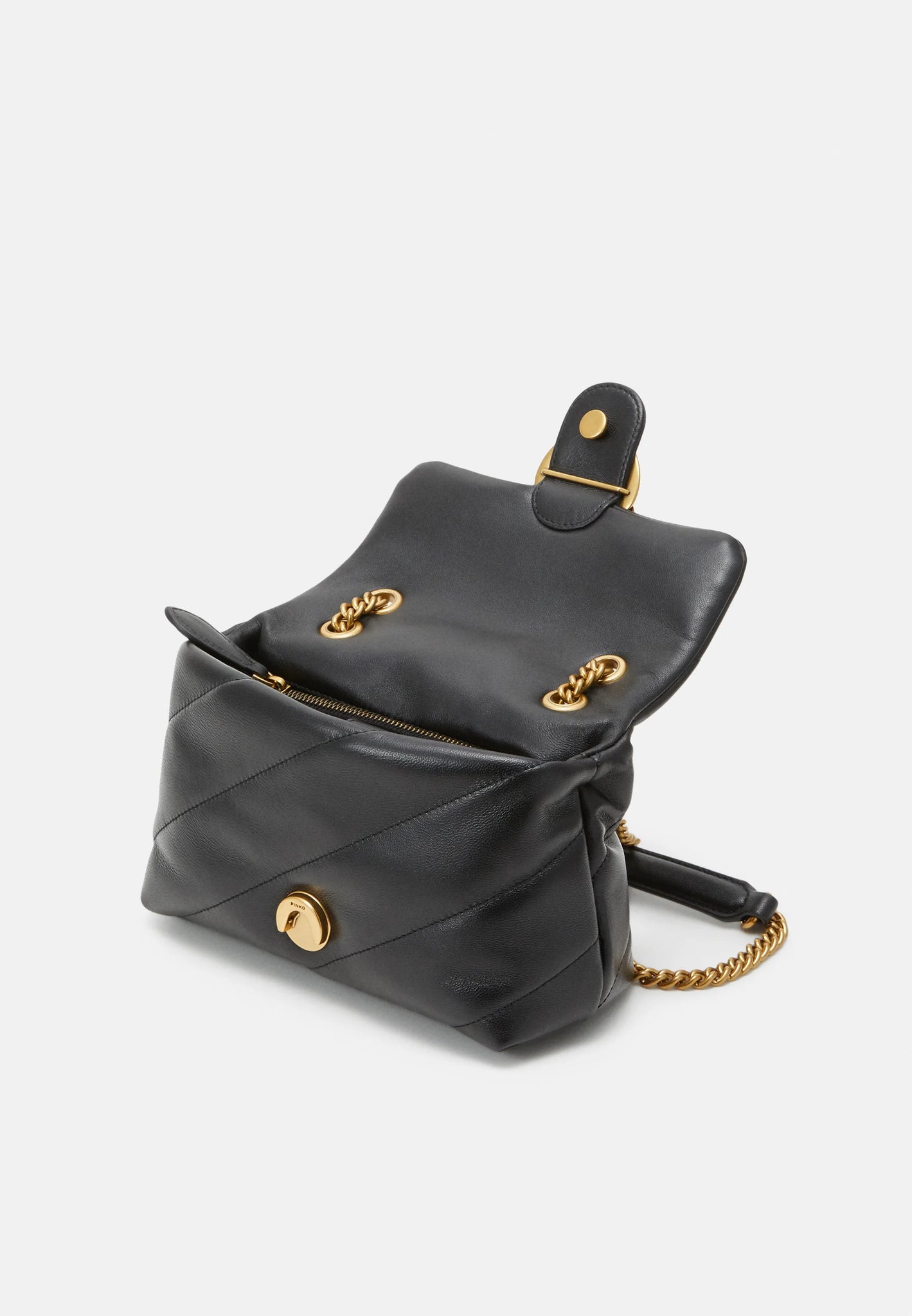 Borsa Pinko Mini Love Puff Maxi Quilt / Nero - Ideal Moda