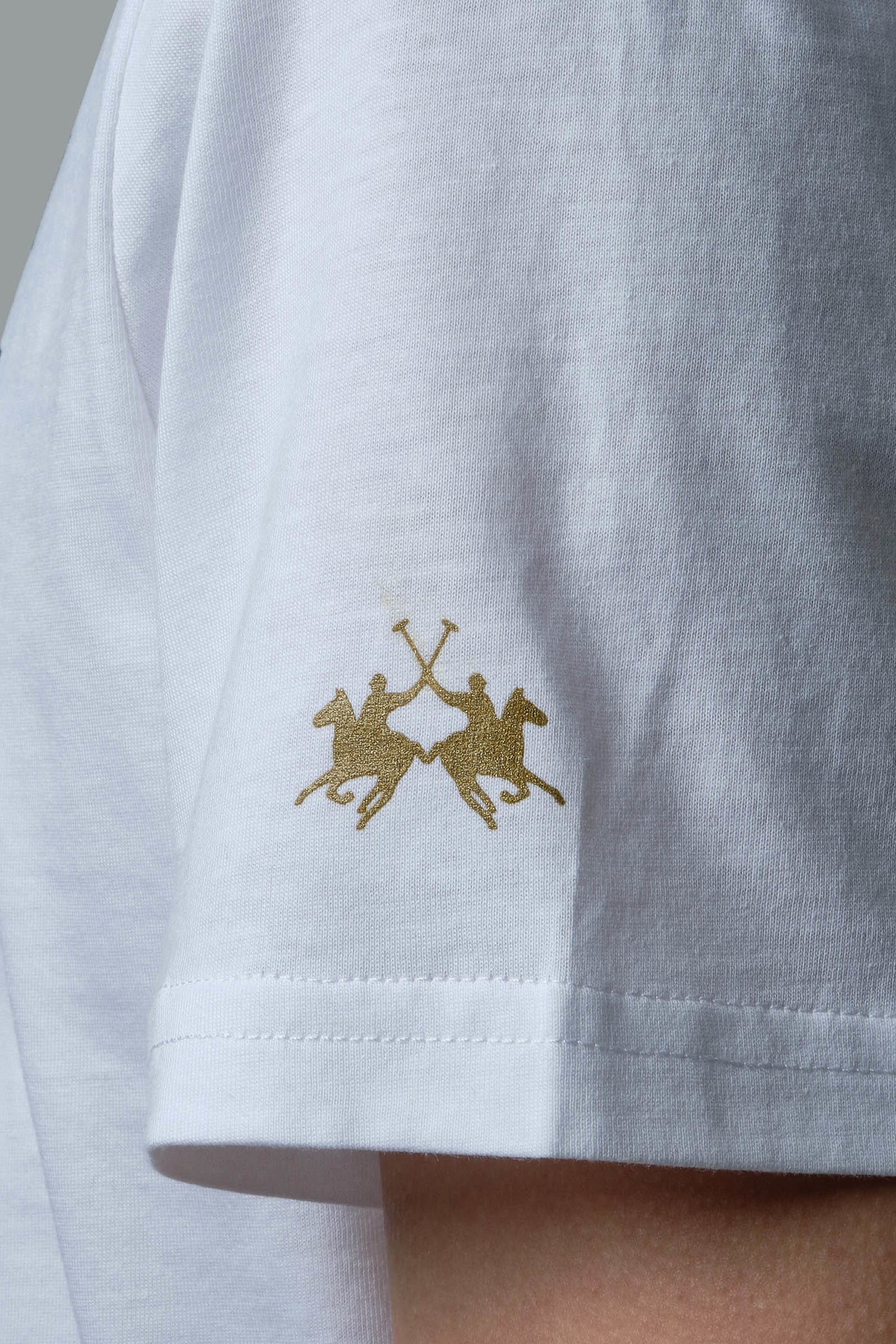 T-Shirt in Jersey / Bianco - Ideal Moda