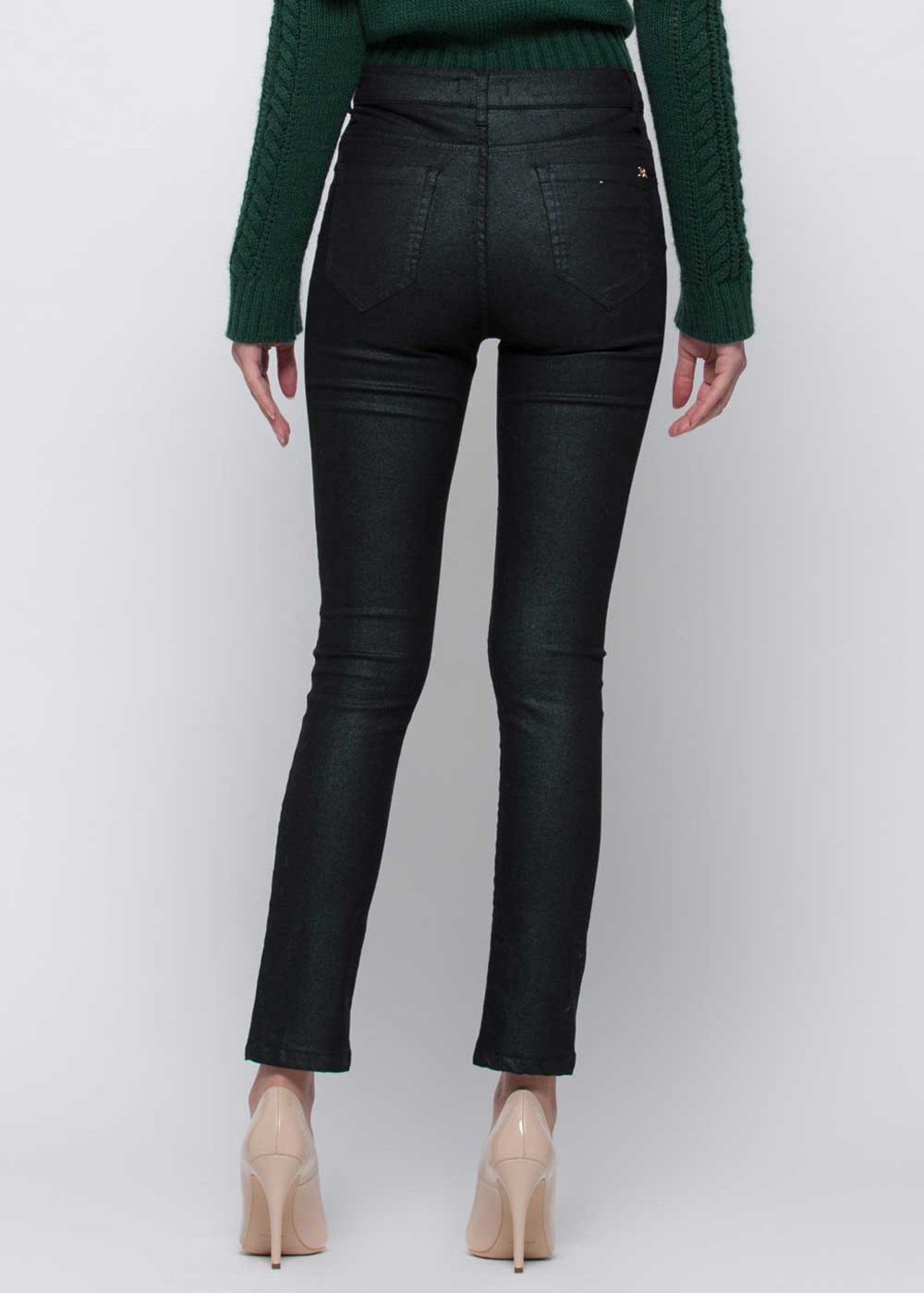 Pantalone Kocca Modello Skinny / Green - Ideal Moda