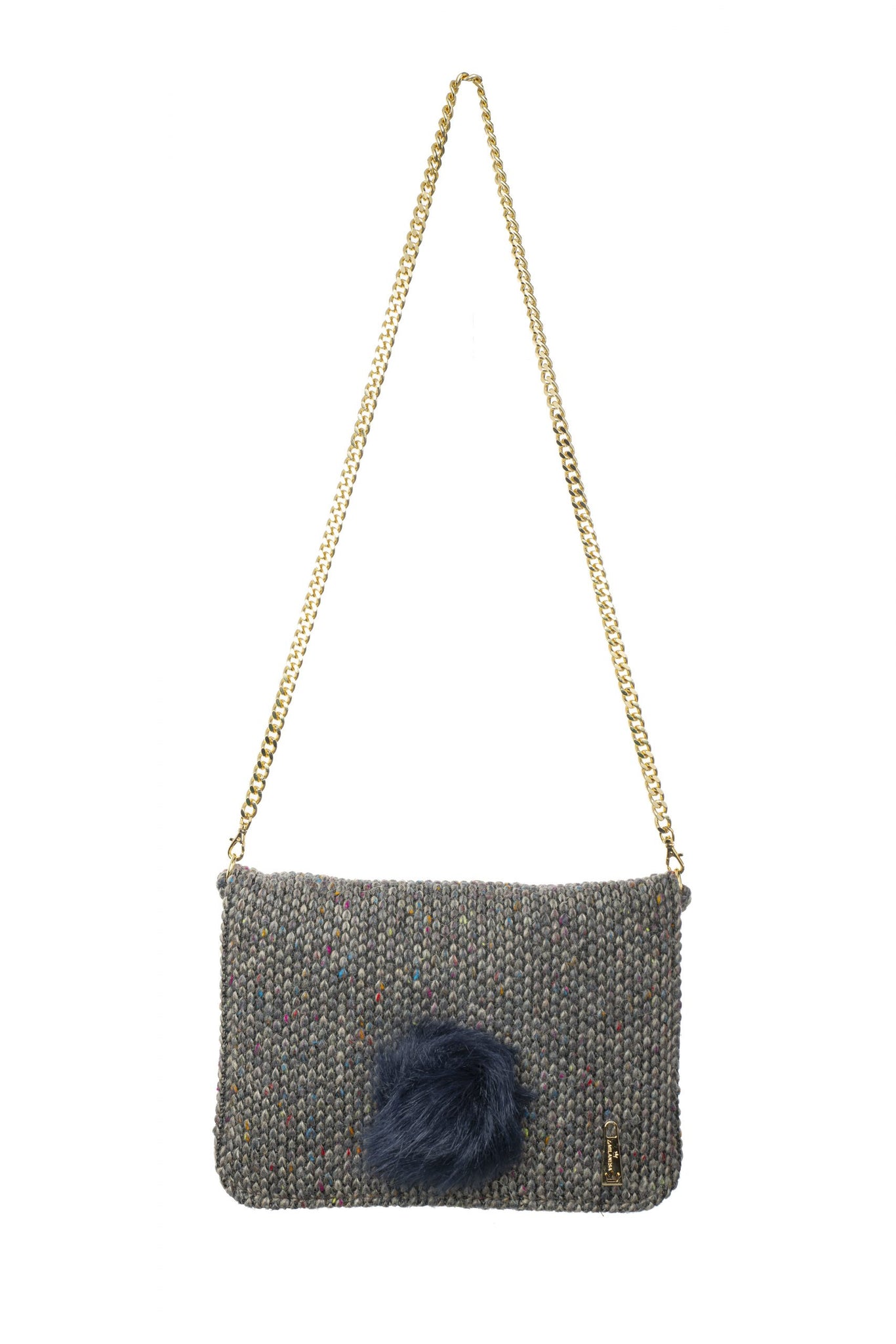 Borsa a Spalla La Milanesa / Grigio - Ideal Moda