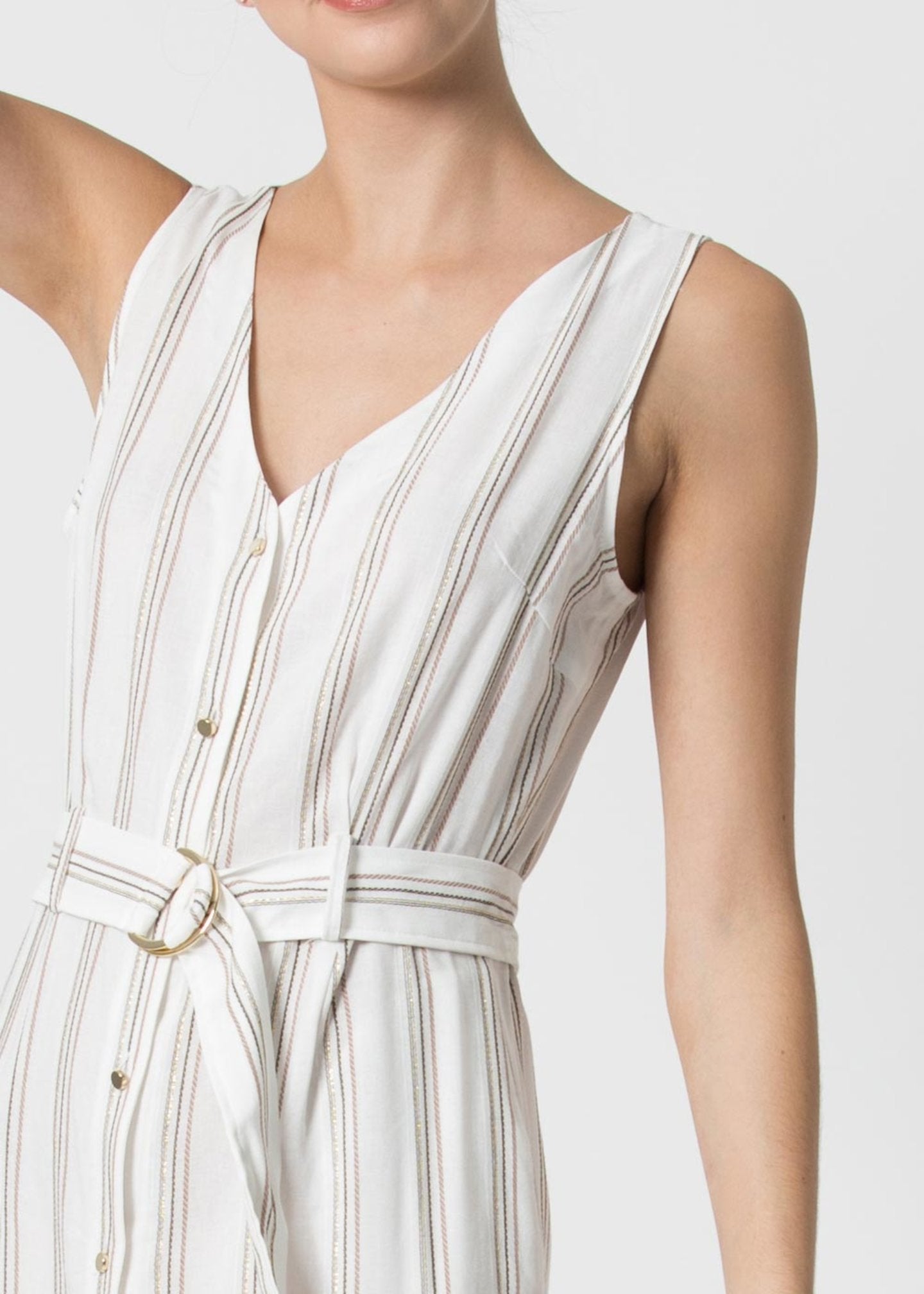Abito Kocca Smanicato / Bianco - Ideal Moda