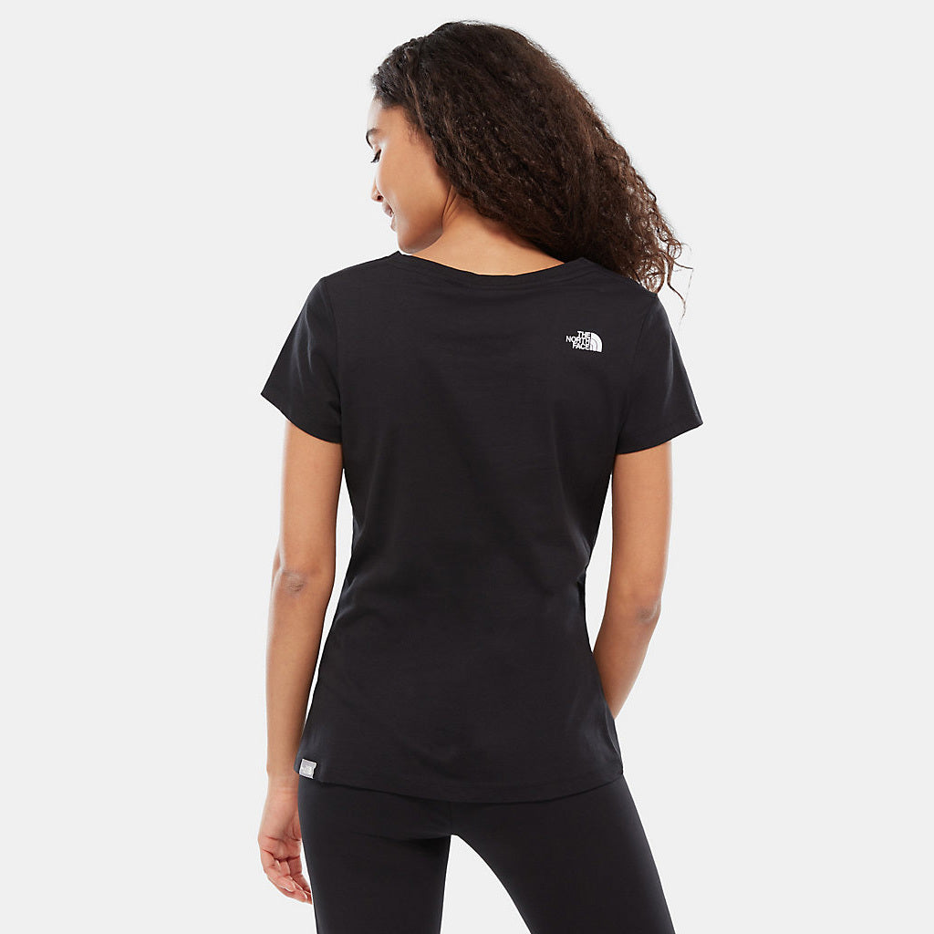 T-Shirt Donna NSE / Nero - Ideal Moda