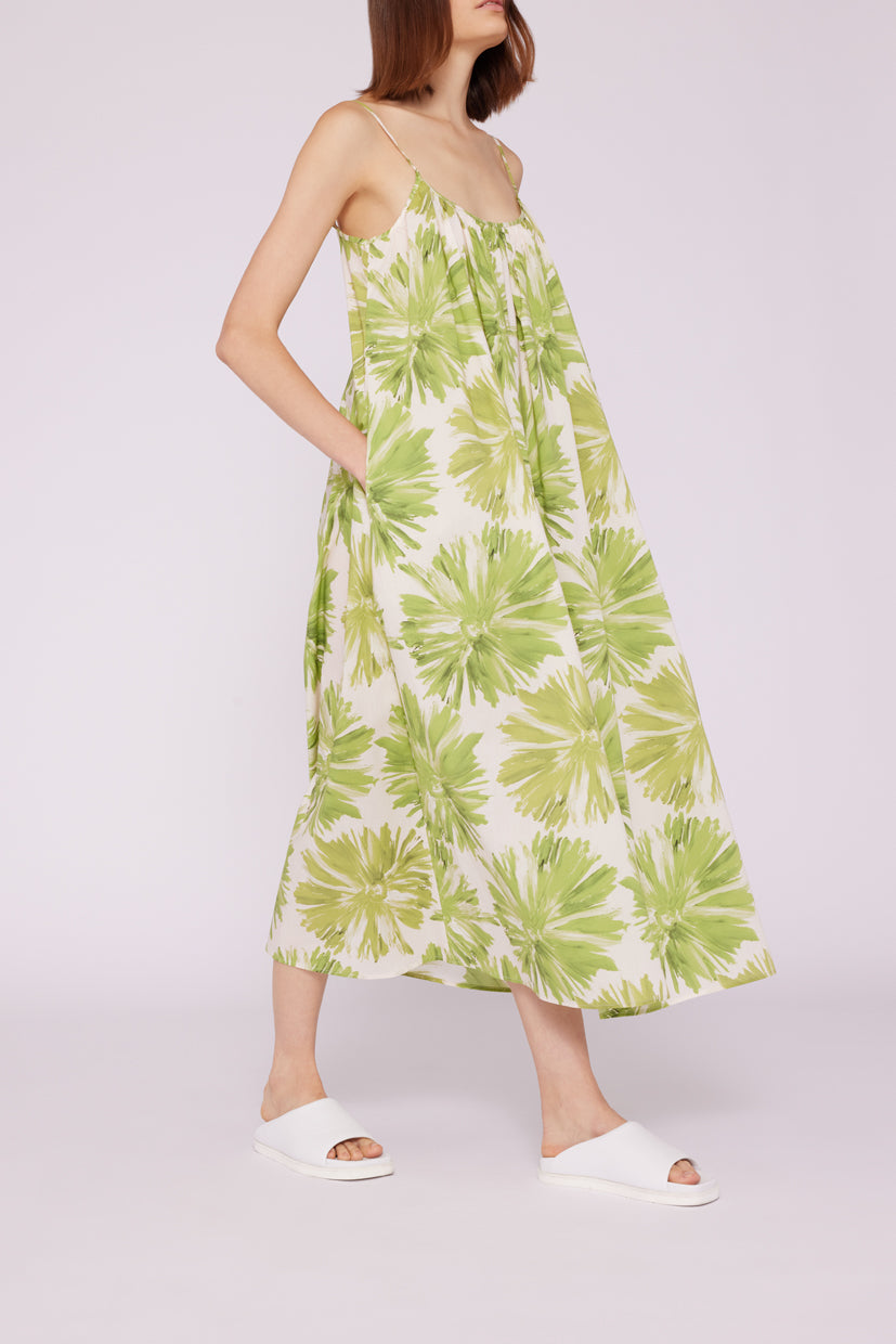 Abito con Fantasia Liviana Conti / Verde - Ideal Moda