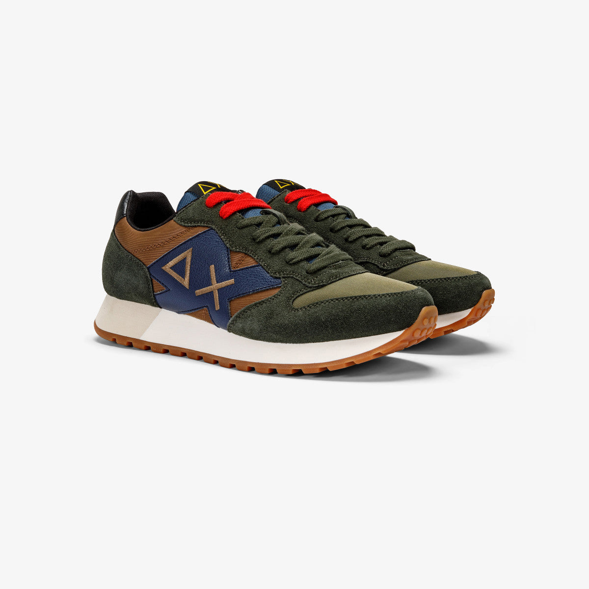 Sneaker Jaki Bicolor Sun 68 / Verde - Ideal Moda