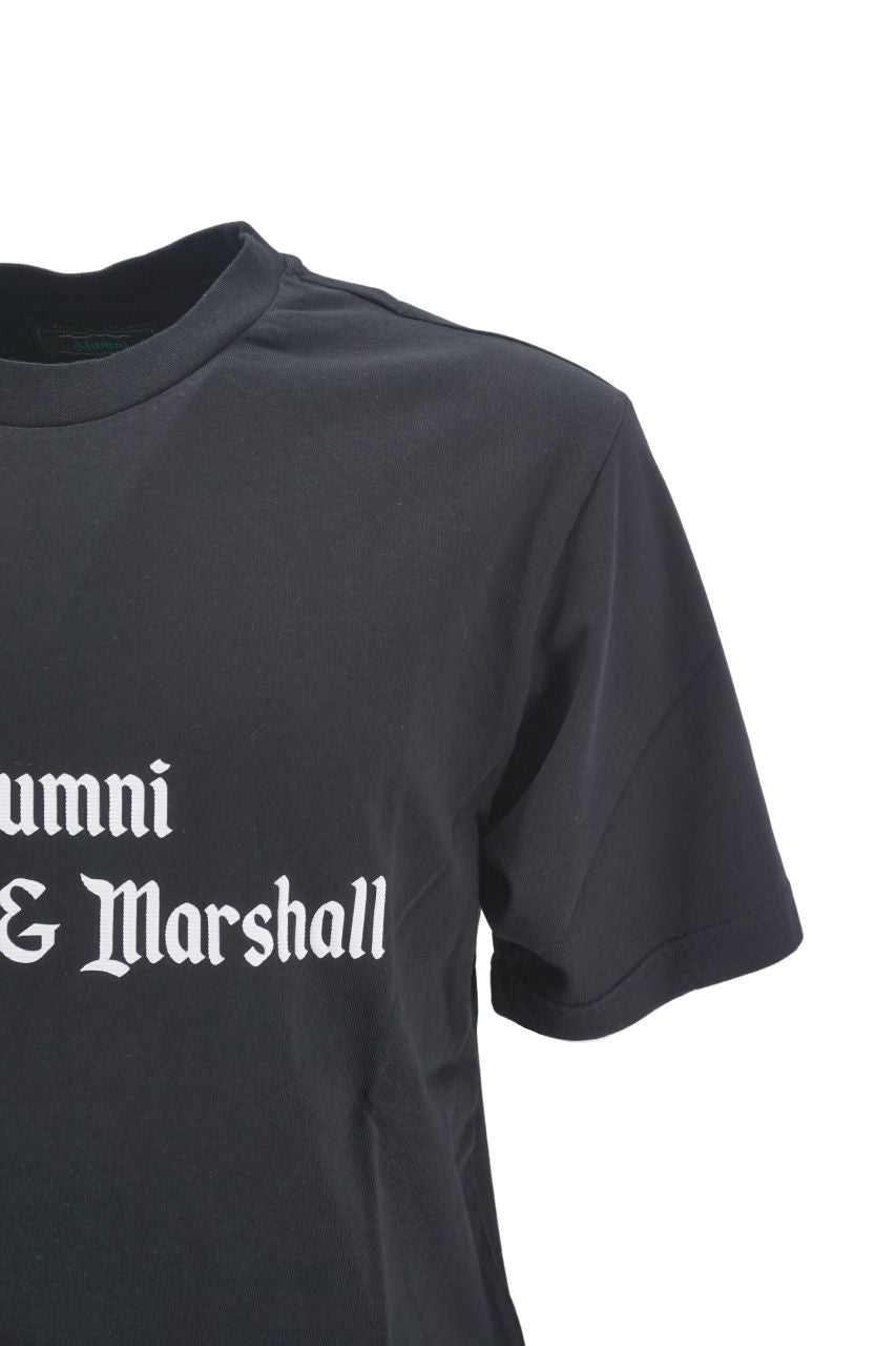 T-Shirt Franklin & Marshall con Stampa Alumni / Nero - Ideal Moda