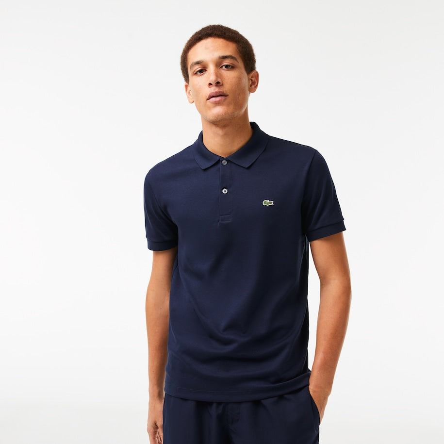 Polo in Pima Cotton Lacoste / Blu - Ideal Moda
