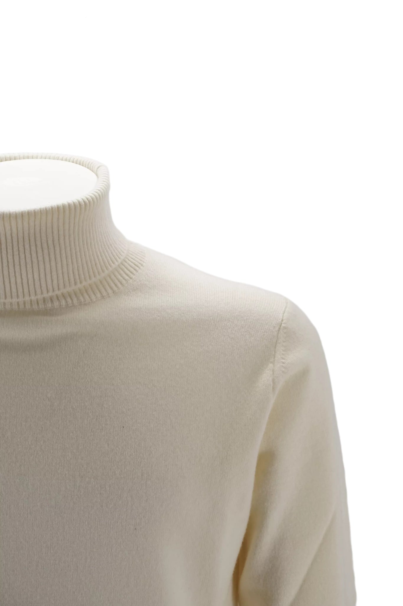 Maglia a Collo Alto Daniele Fiesoli / Bianco - Ideal Moda