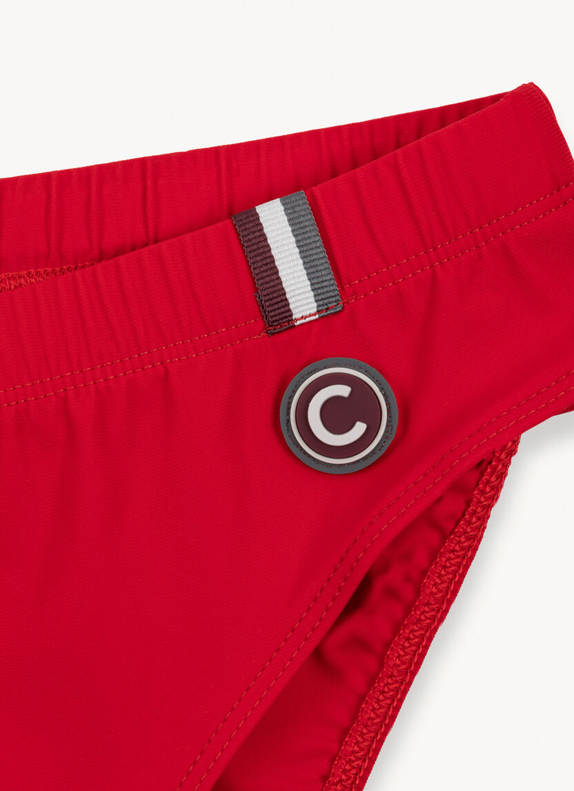 Costume da Bagno a Slip Colmar / Rosso - Ideal Moda