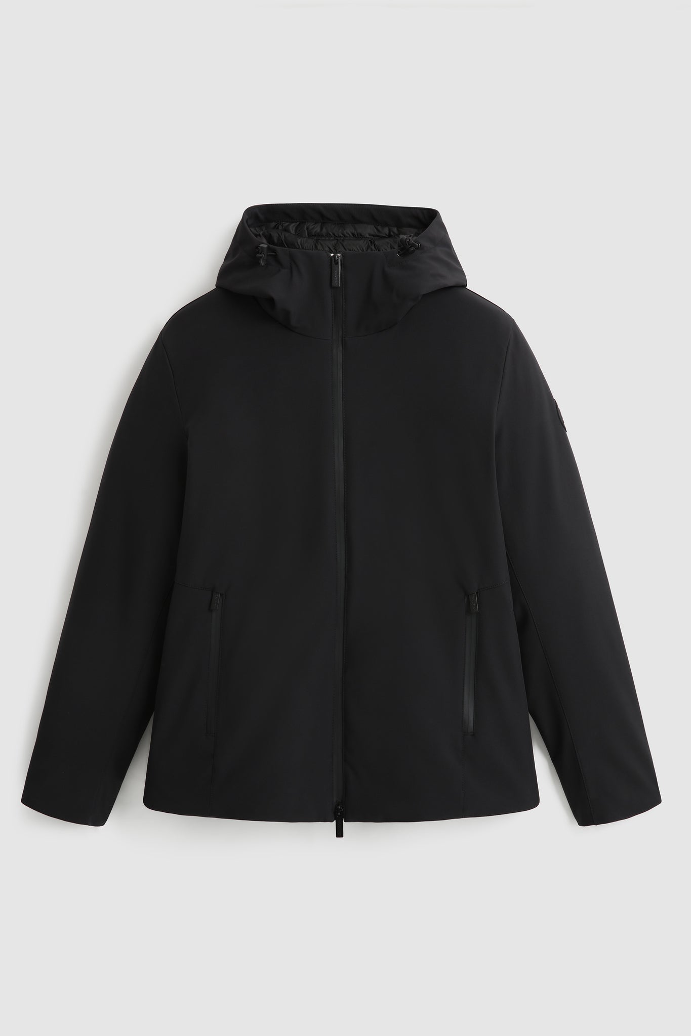 Giacca Woolrich in soft shell / Nero - Ideal Moda