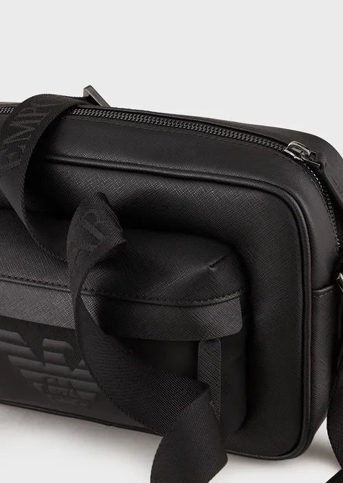 Borsa a Tracolla in Pelle Emporio Armani / Nero - Ideal Moda