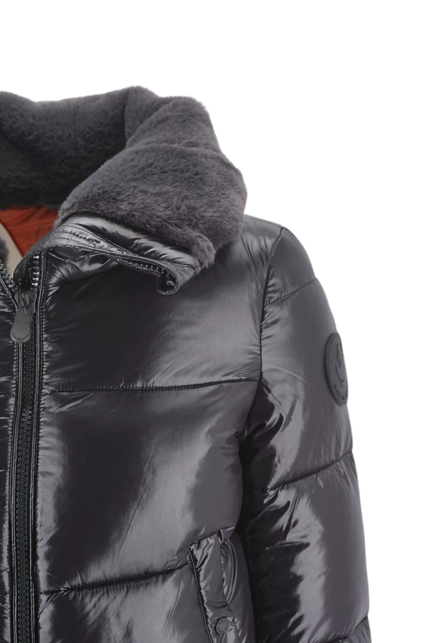 Giubbino con Logo Save The Duck / Nero - Ideal Moda