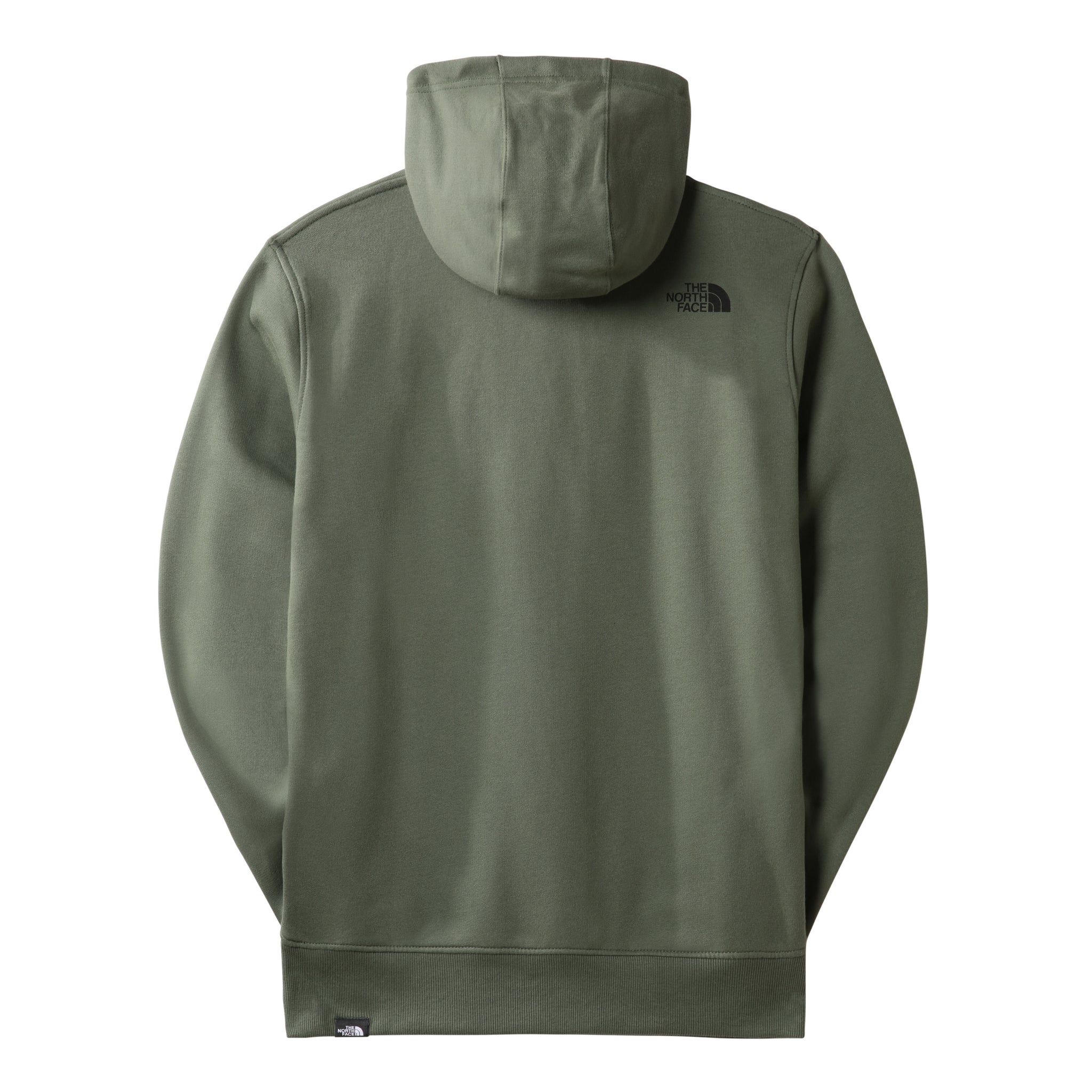 Felpa da Uomo con Cappuccio e Logo The North Face / Verde - Ideal Moda