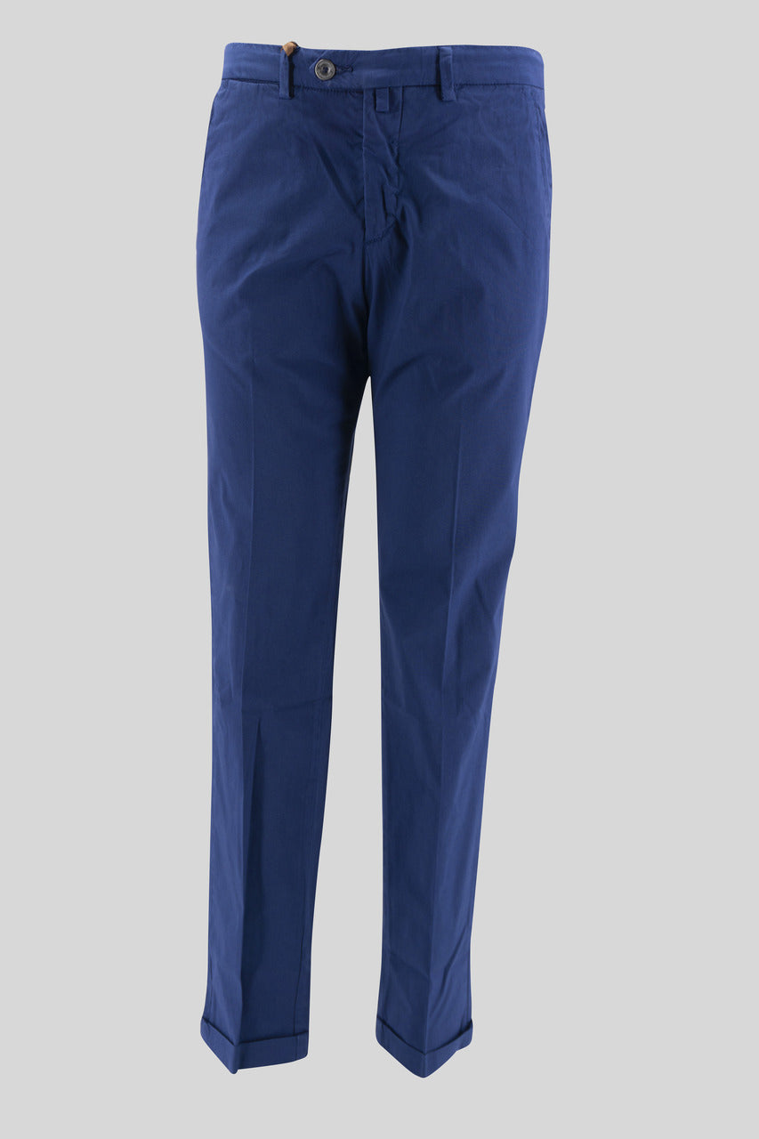 Pantalone Slim Fit / Blu - Ideal Moda