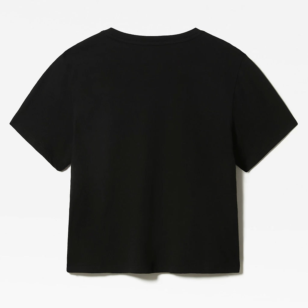 FOUNDATION T-Shirt Corta in Vita / Nero - Ideal Moda