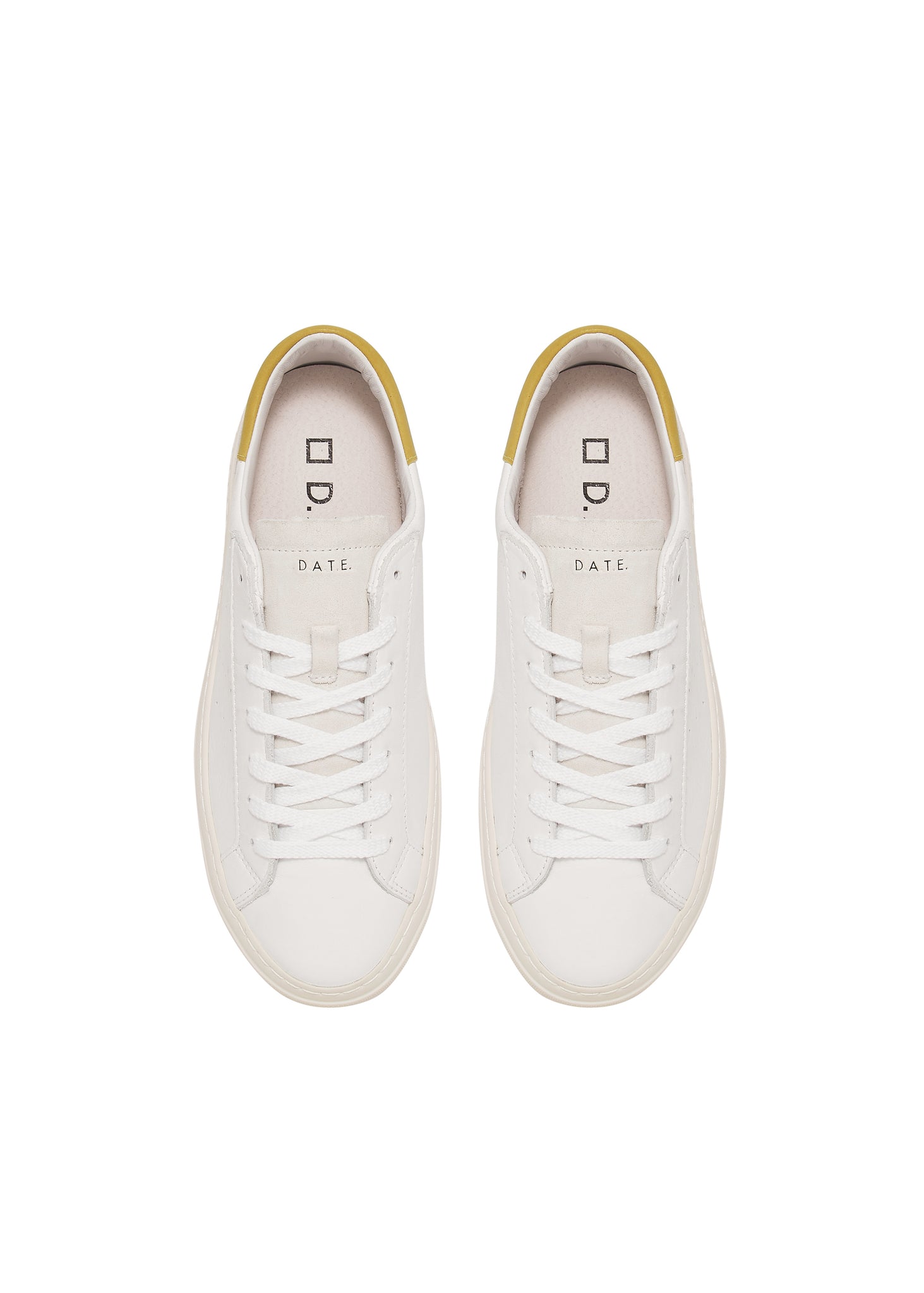 Sneaker Sonica Calf DATE / Bianco - Ideal Moda