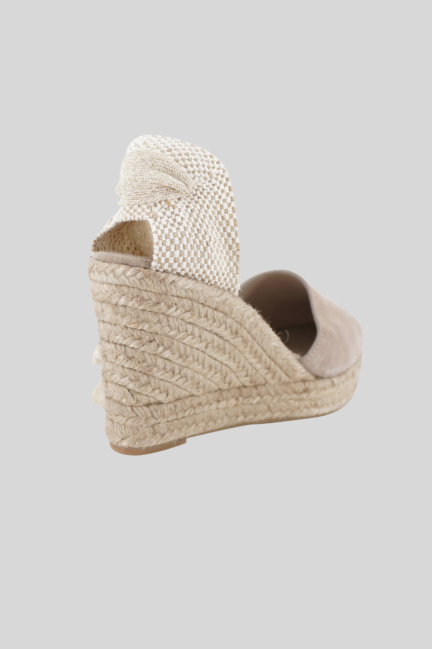 Decolleté in camoscio / Beige - Ideal Moda