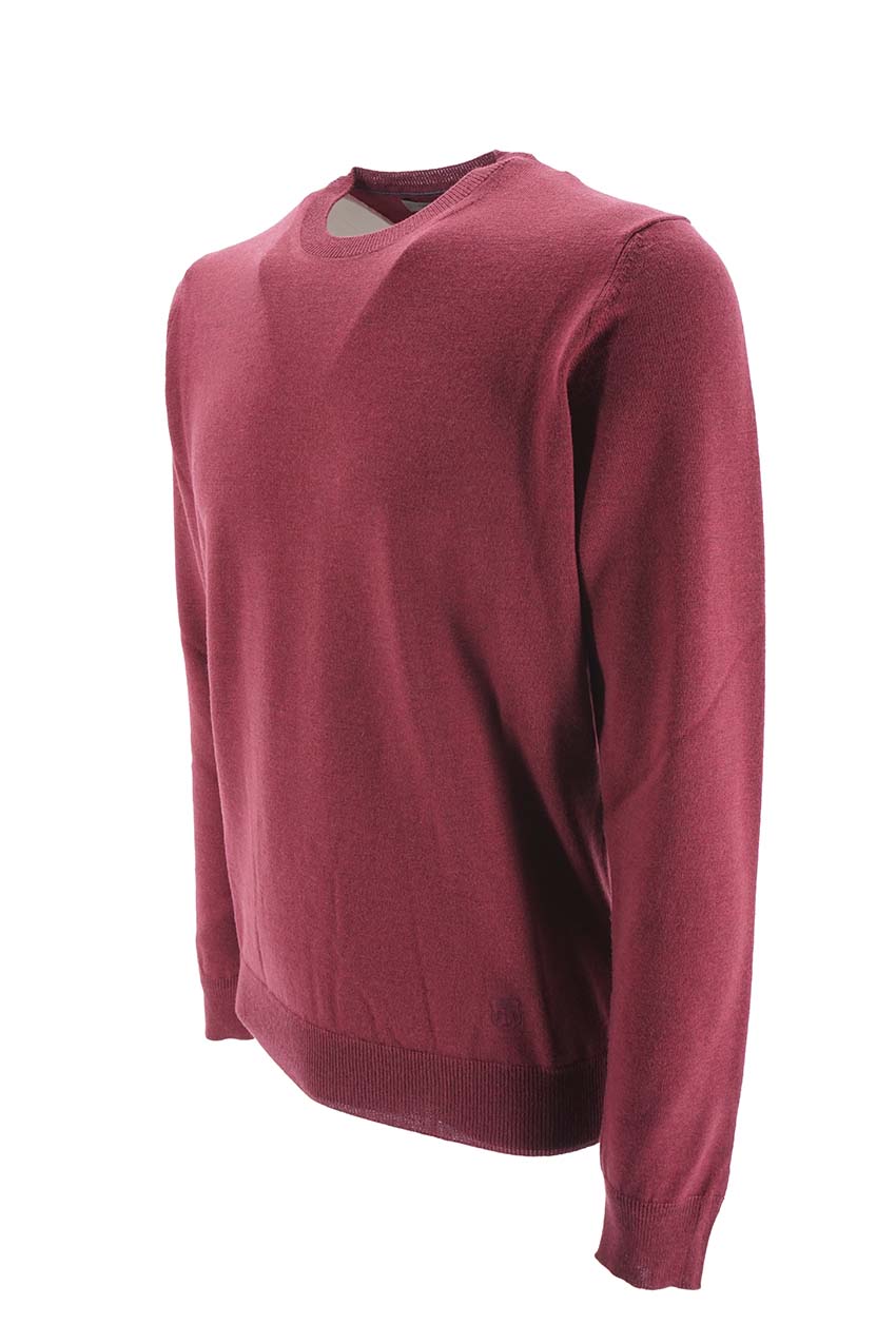 Maglia Corneliani Girocollo / Bordeaux - Ideal Moda