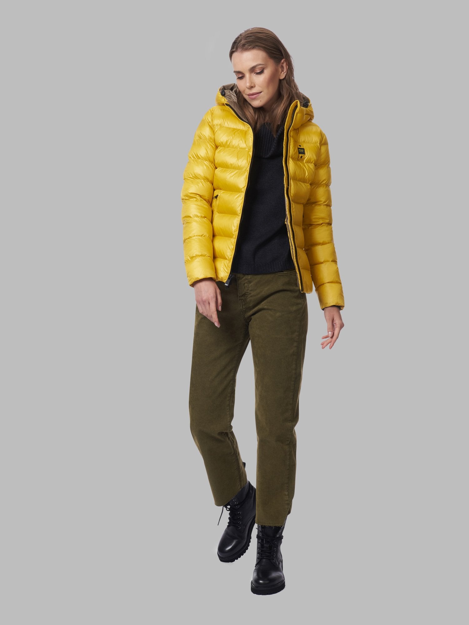 Piumino Blauer / Giallo - Ideal Moda