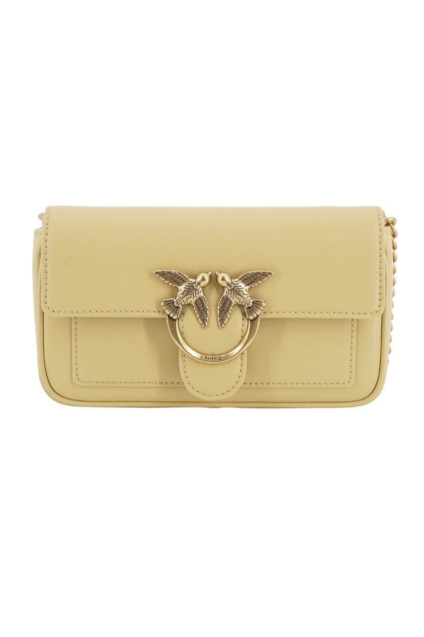 Borsa Pinko Pocket Love Bag / Giallo - Ideal Moda