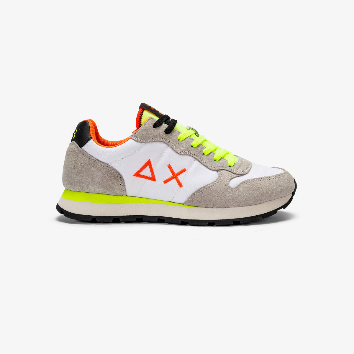 Sneaker Tom Solid Fluo Sun68 / Bianco - Ideal Moda