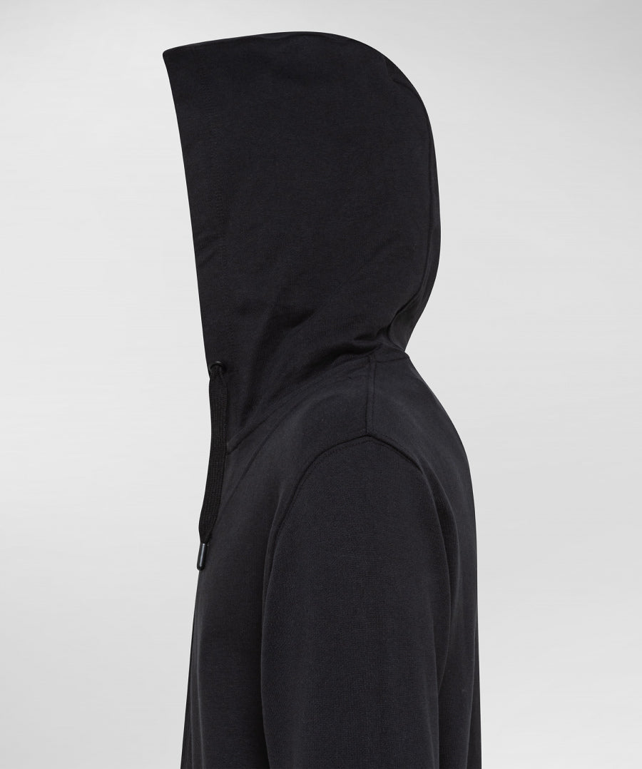 Felpa Peuterey con Cappuccio e zip / Nero - Ideal Moda