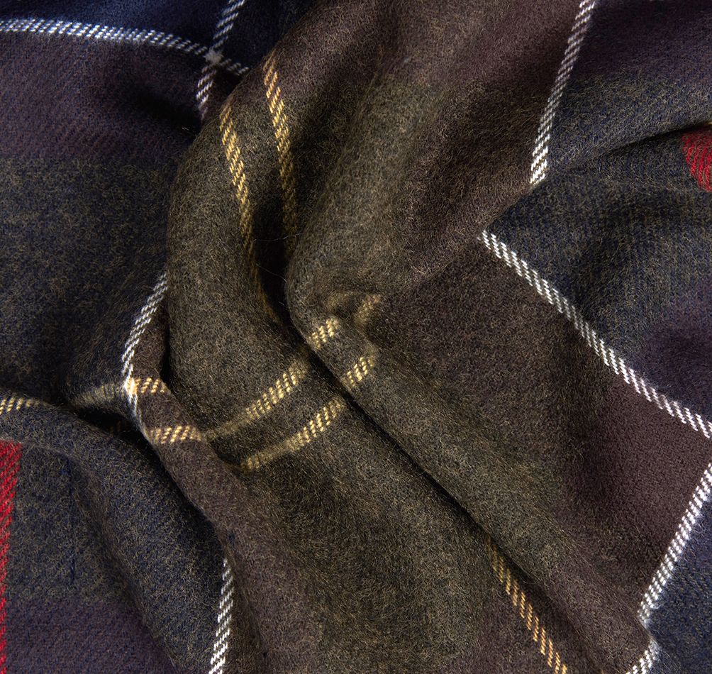 Sciarpa Barbour / Verde - Ideal Moda