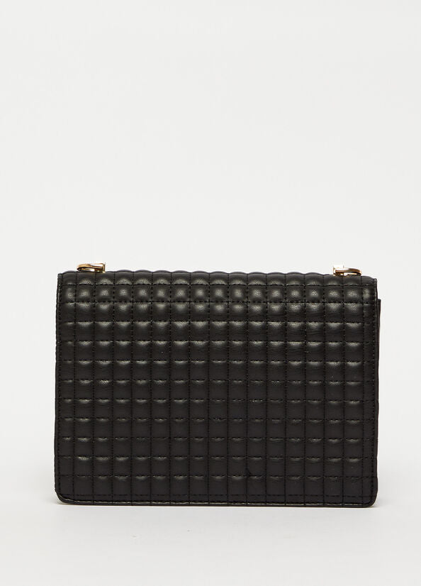 Borsa a Tracolla con Logo Liu Jo / Nero - Ideal Moda
