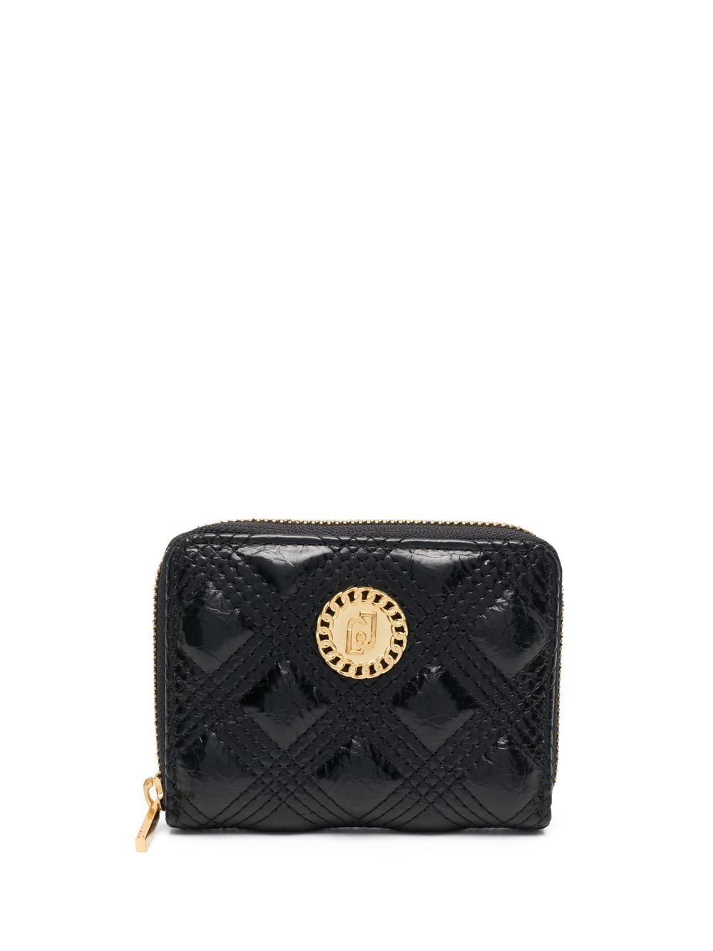 Portafoglio con Zip Liu Jo / Nero - Ideal Moda