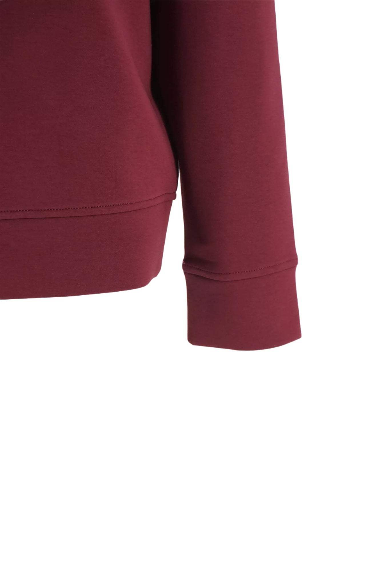 Felpa con Cappuccio e Logo Emporio Armani / Bordeaux - Ideal Moda