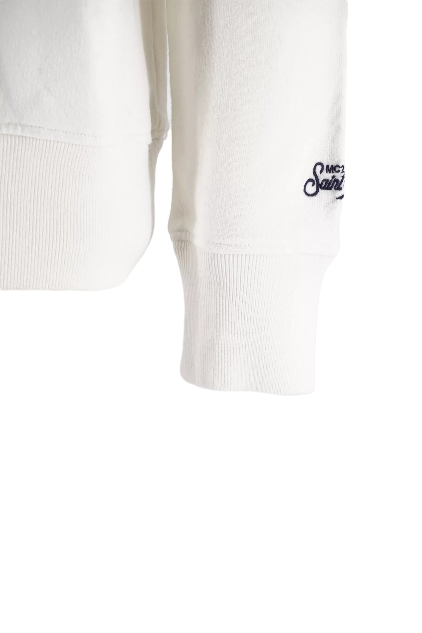 Felpa Girocollo con Stampa Mc2 Saint Barth / Blu - Ideal Moda