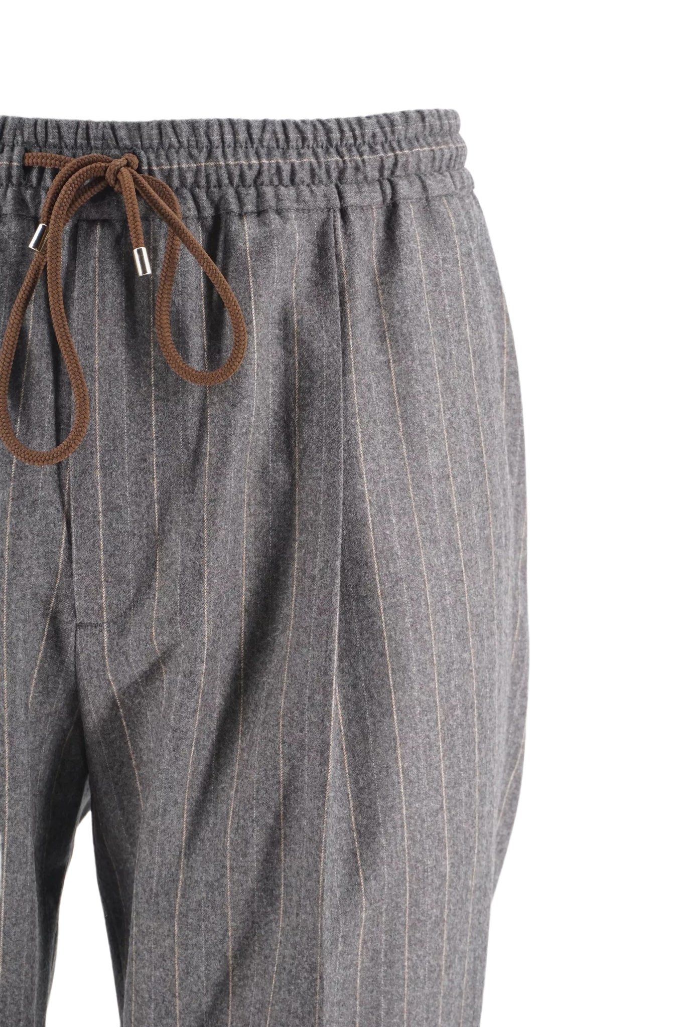 Pantalone con Coulisse Briglia / Grigio - Ideal Moda