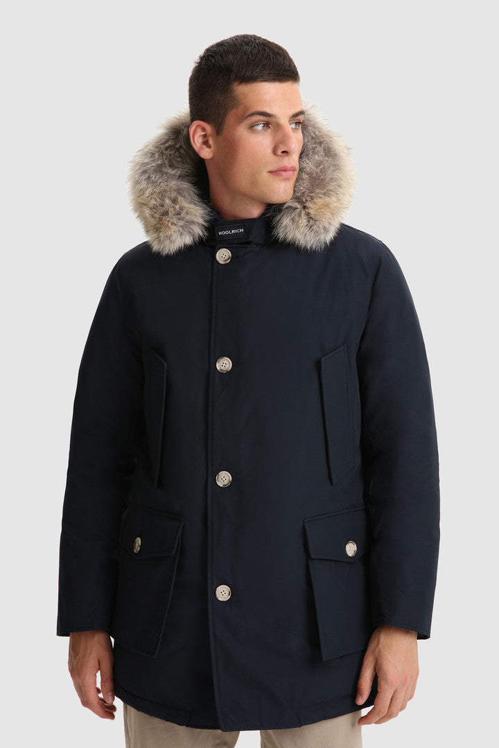 Arctic Parka con pelliccia removibile / Blu - Ideal Moda