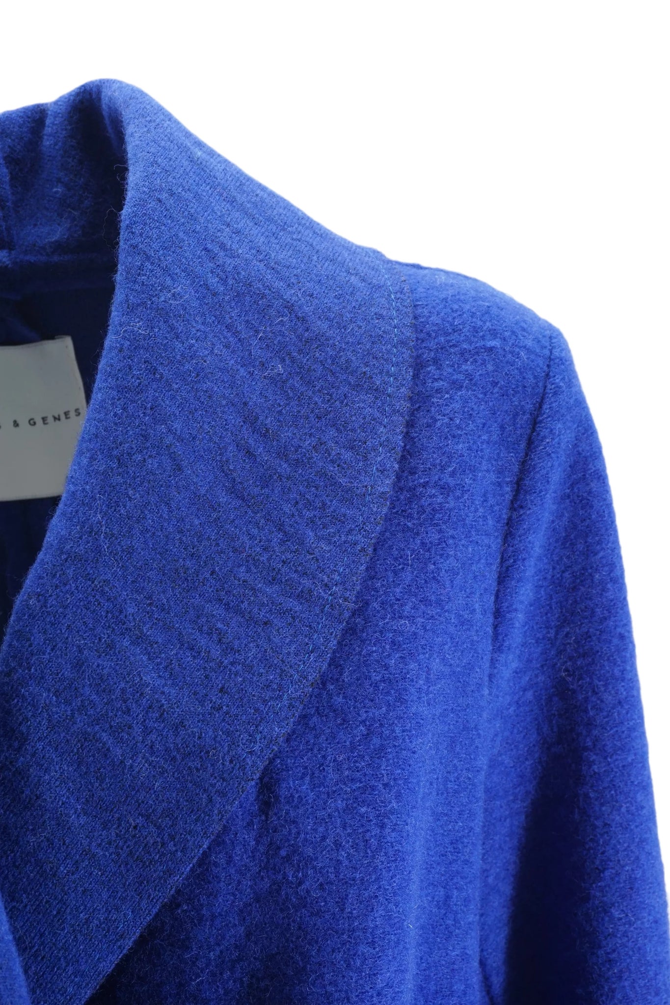 Cappotto Lungo Sfoderato / Bluette - Ideal Moda