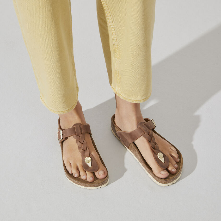 Sandalo Gizeh Birkenstock / Beige - Ideal Moda