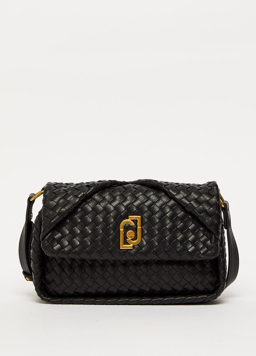 Borsa a Spalla Intrecciata Liu Jo / Nero - Ideal Moda