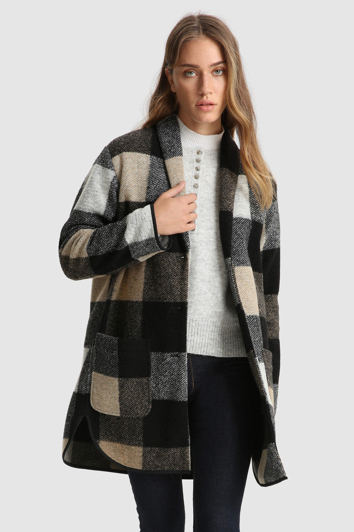 Cappotto Woolrich / Nero - Ideal Moda