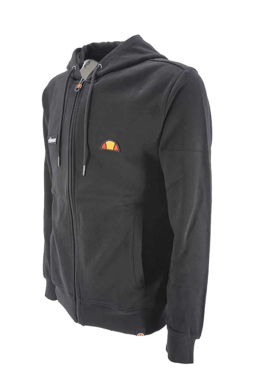 Felpa Ellesse Fullzip / Nero - Ideal Moda