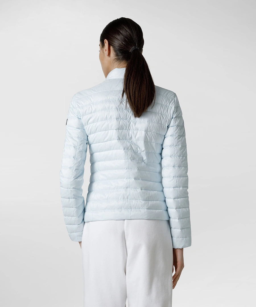 Piumino Ultraleggero con Logo Peuterey / Celeste - Ideal Moda