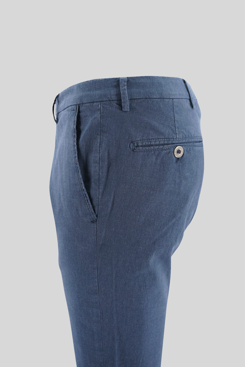 Pantalone Slim Fit / Blu - Ideal Moda