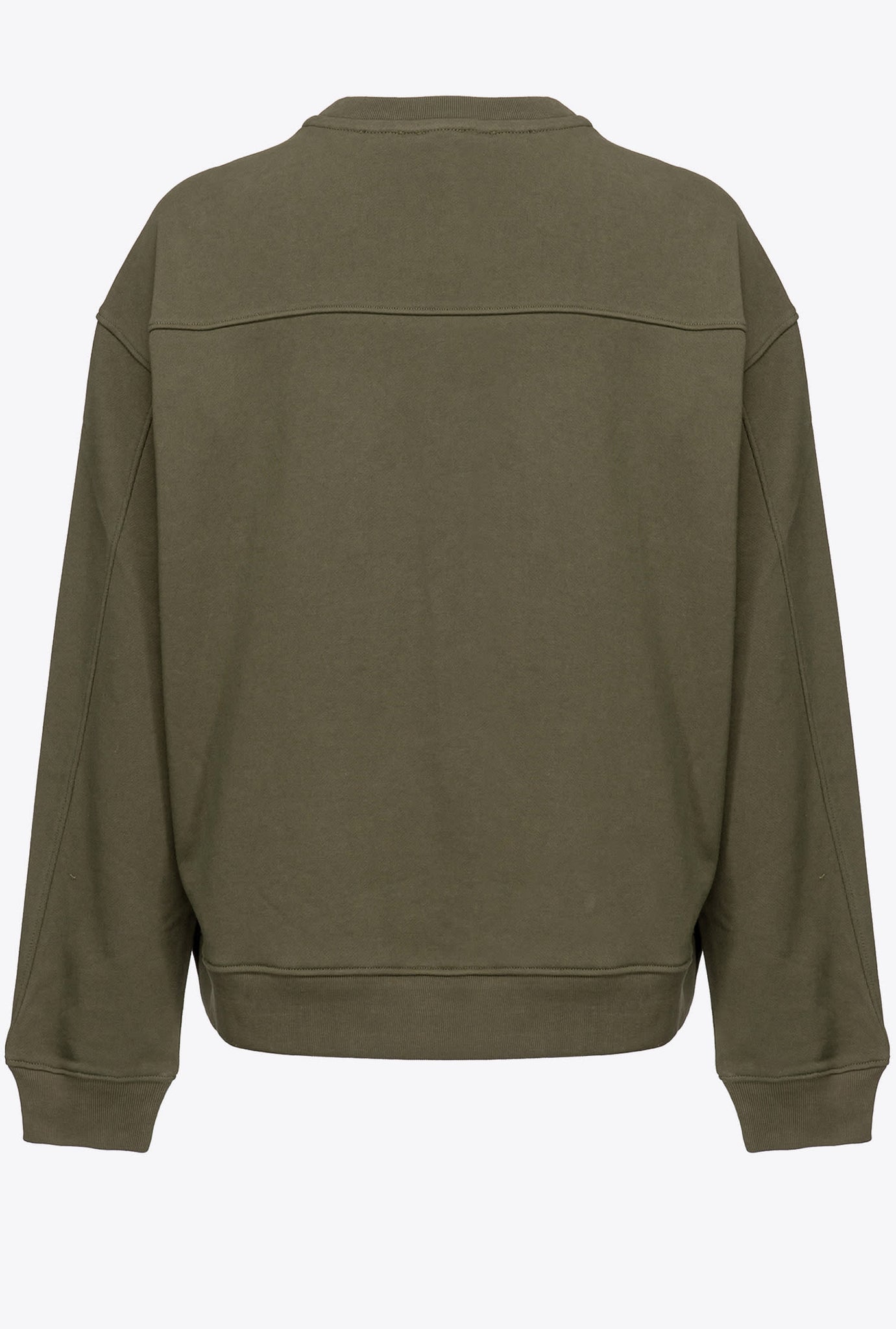 Felpa con Logo Pinko / Verde - Ideal Moda