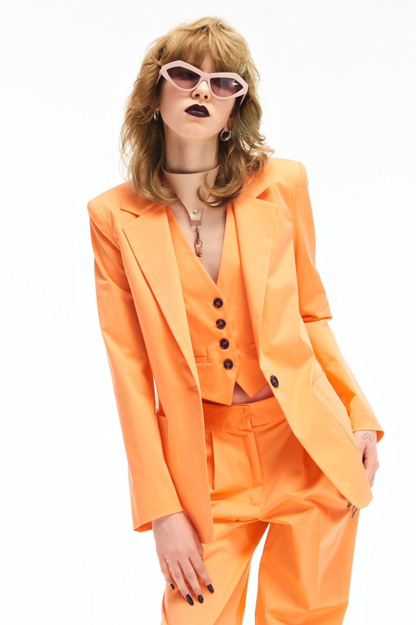 Giacca Adel Aniye By / Arancione - Ideal Moda