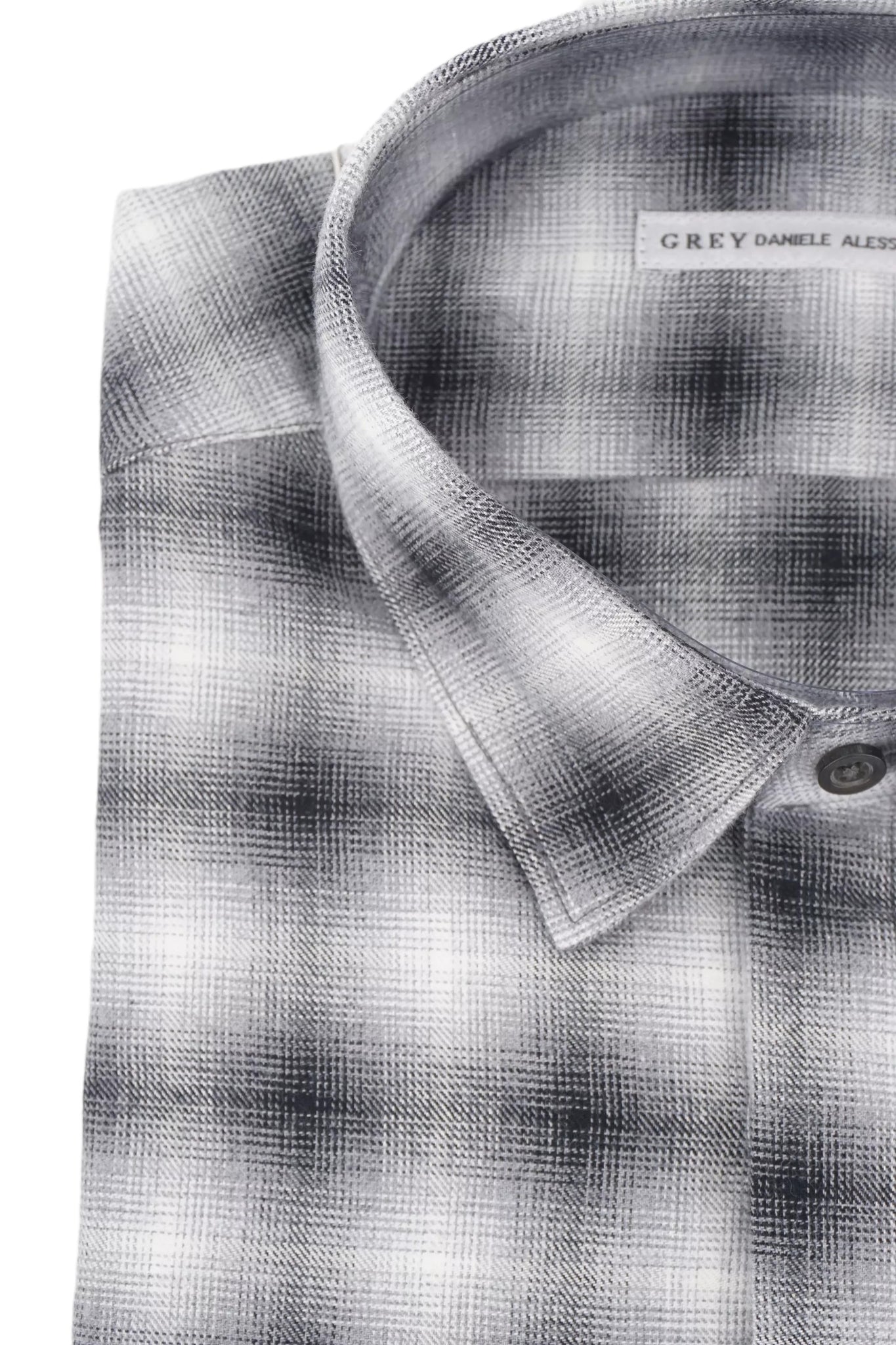 Camicia con Fantasia Daniele Alessandrini / Grigio - Ideal Moda
