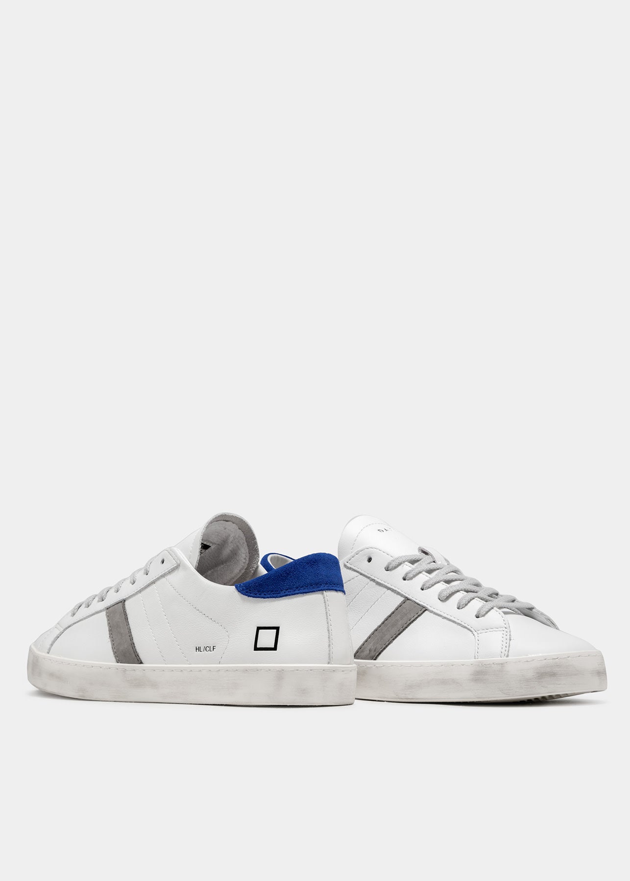 Sneaker DATE Hill Low Calf / Bianco - Ideal Moda