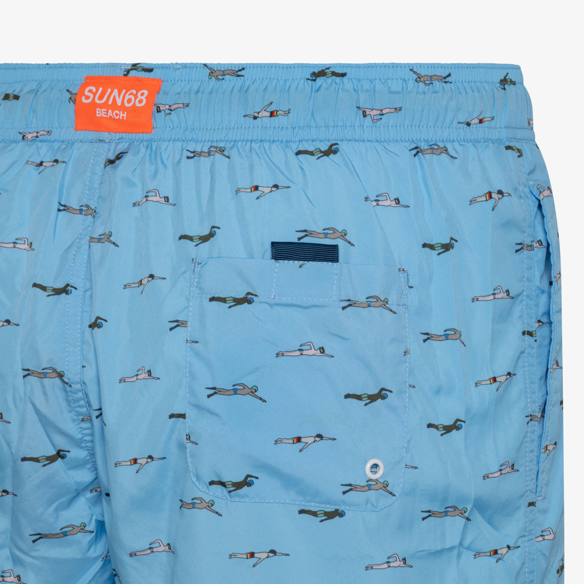 Costume Sun68 a Fantasia / Azzurro - Ideal Moda