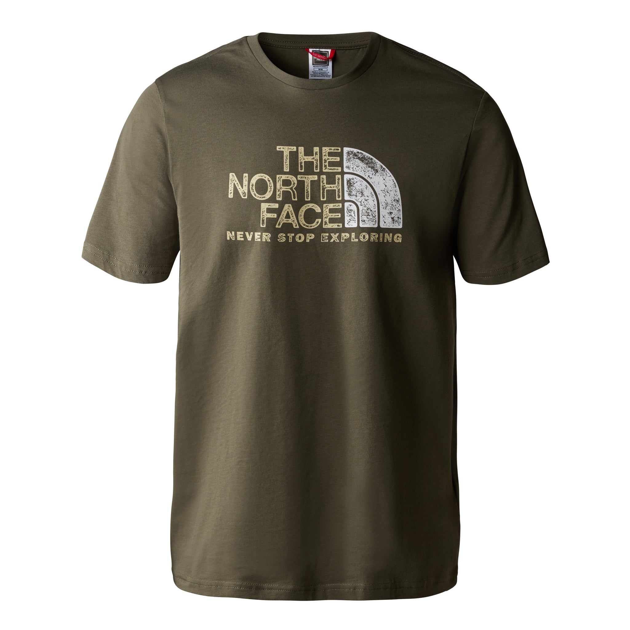 T-Shirt Rust 2 con Logo The North Face / Verde - Ideal Moda