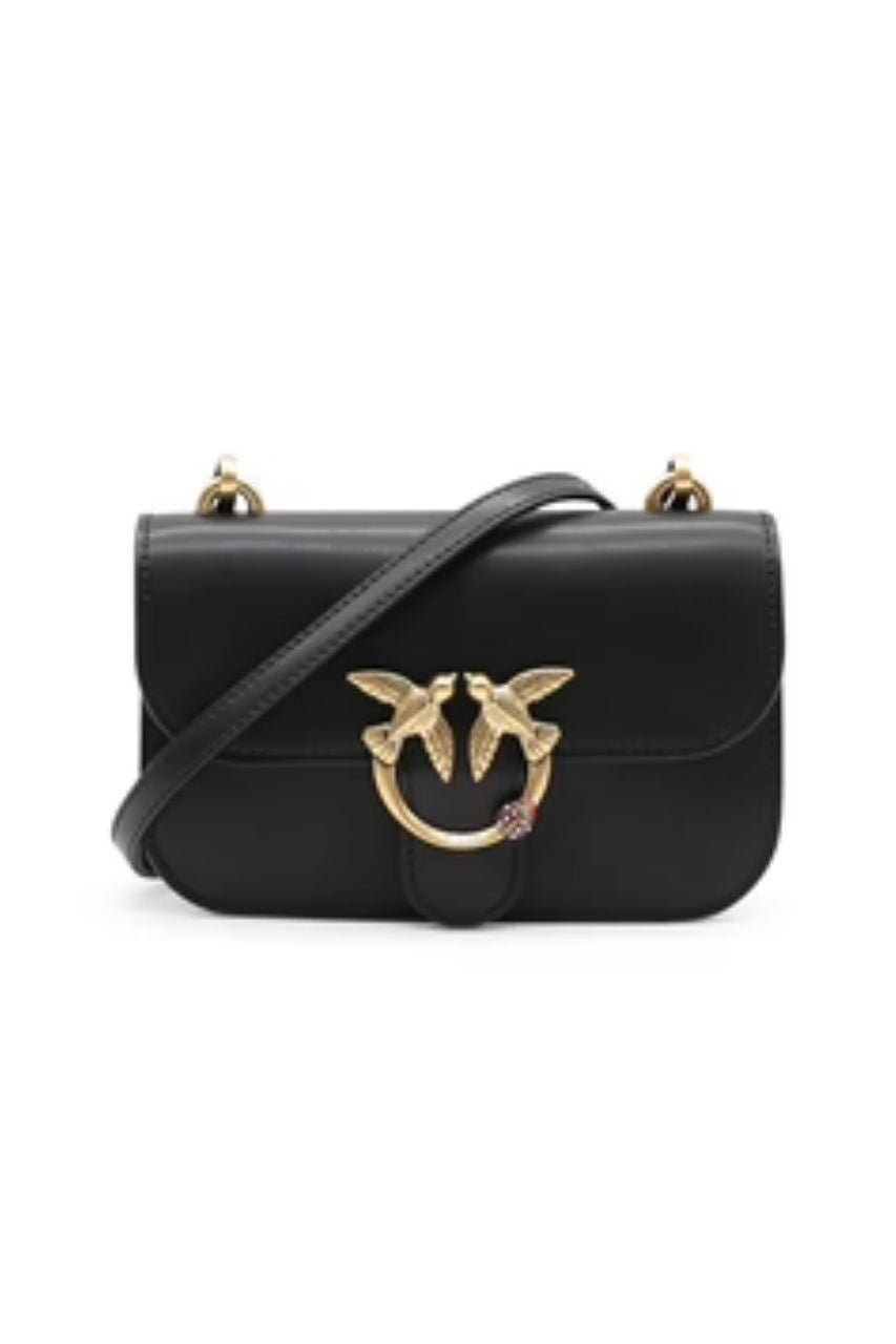 Borsa a Tracolla con Applicazione Pinko / Nero - Ideal Moda