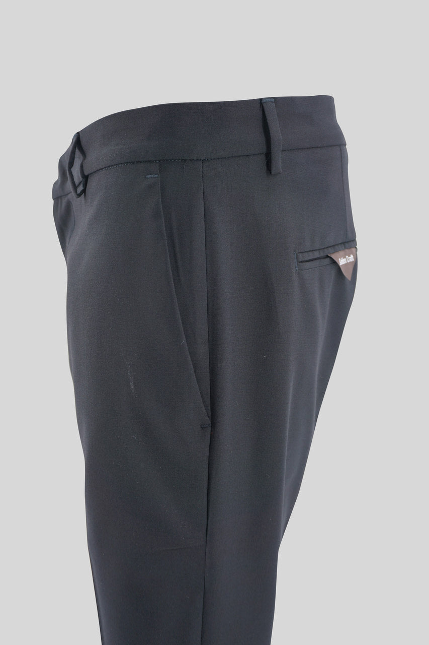 Pantalone taglio classico / Nero - Ideal Moda
