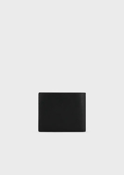 Portafoglio con Coin Pocket Emporio Armani / Nero - Ideal Moda
