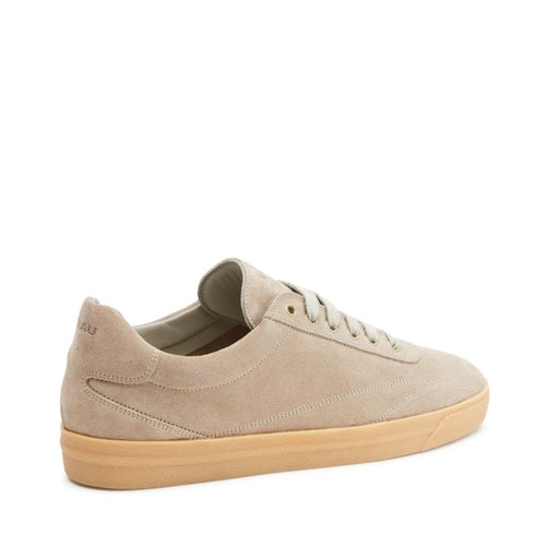Sneaker in Pelle Scamosciata Frau / Beige - Ideal Moda