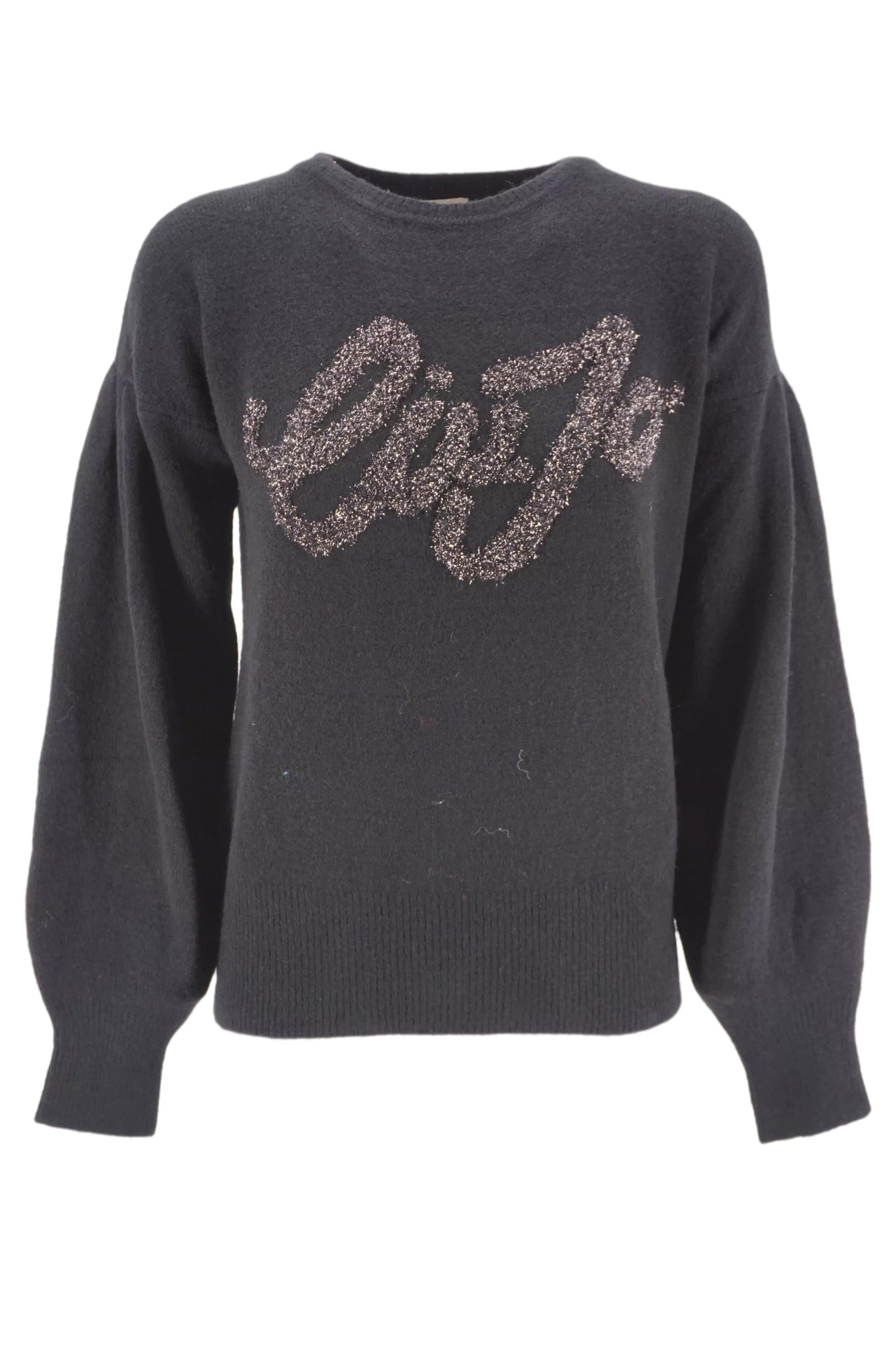 Maglia con Logo Liu Jo / Nero - Ideal Moda